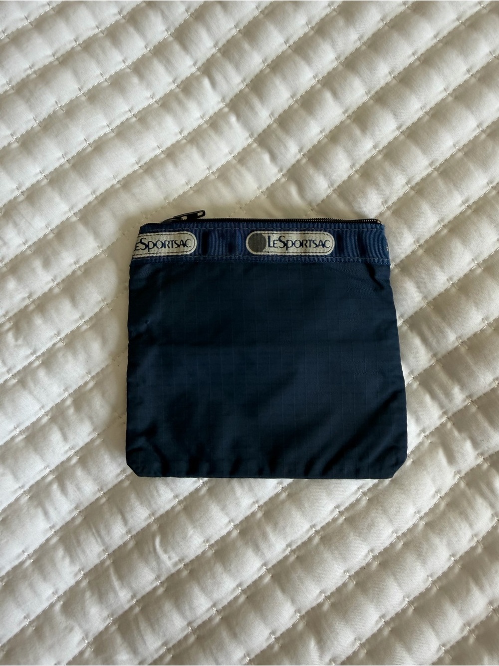 Lesportsac Navy Zippered Pouch